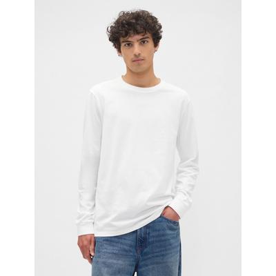 Gap White Everyday Long Sleeve T-Shirt