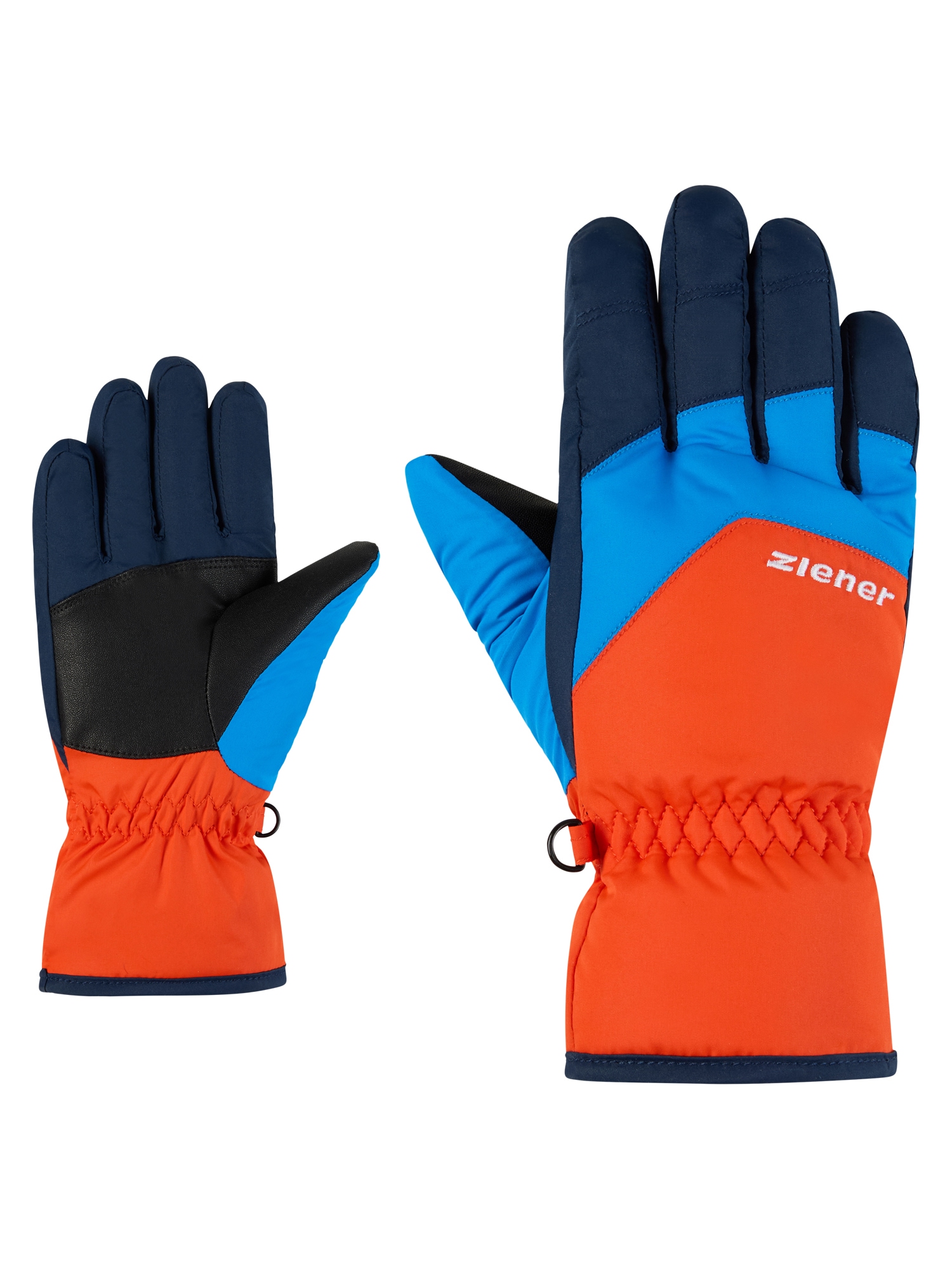 Skihandschuhe ZIENER "LANDO-Z glove junior", Kinder, Gr. 6, rot (new rot), Obermaterial: 100% Polyester; Innenhand: 100% Polyester; Futter: 100% Polyester; Wattierung: 100% Polyester, Handschuhe Image