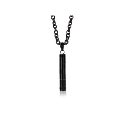 Dkeniz Anhänger mit Kette Edelstahl BLACK PURE-O Image