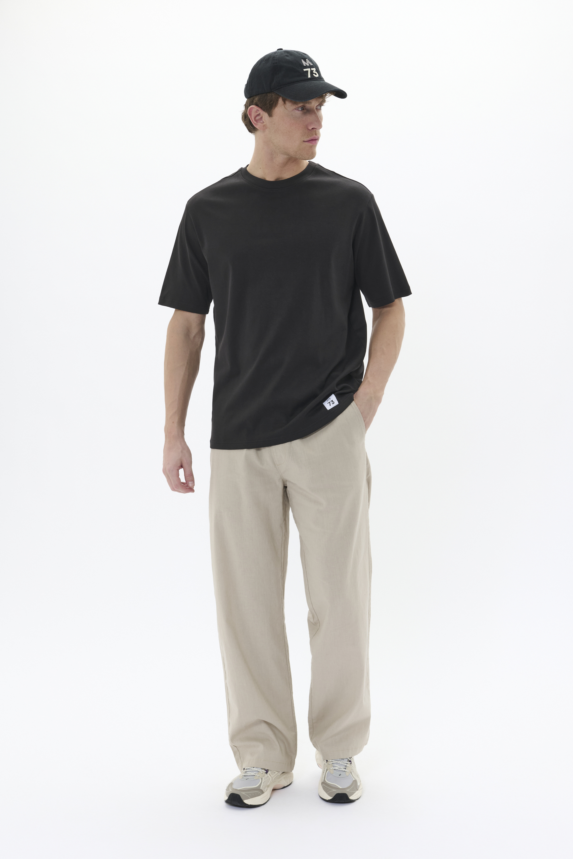 Casual Hose MABarton Gerade Passform beige Image