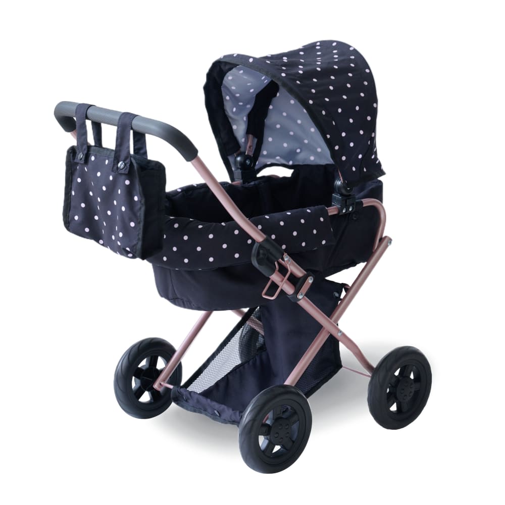 Passeggino 2-in-1 classico, Nero, 64cm