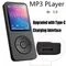 Lecteur MP3 MP4 écran couleur 1,8 pouces lecteur de musique HiFi Portable lecteur de musique stéréo avec E-book/Radio FM/enregistrement