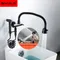 BAKALA – robinet de cuisine mural simple froid de couleur noire, mélangeurs de cuisine muraux, robinet d'évier de cuisine, tuyau Flexible pivotant à 360 degrés