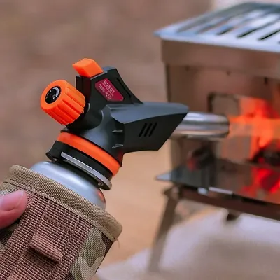 Schweißen Gas Fackel Flamme Gun Brenner Düse Flammenwerfer Butan Brenner Outdoor Camping BBQ Löten Fackel Küche Kochen Brenner
