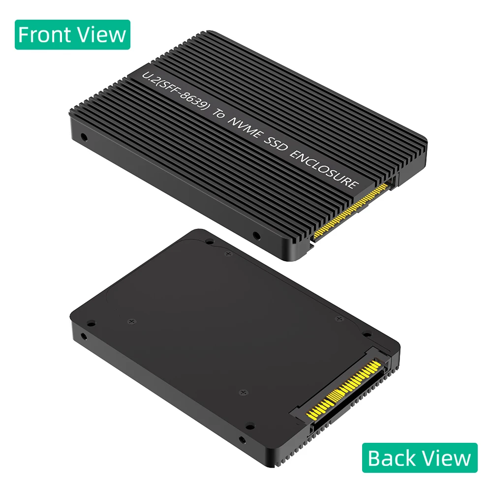 Neue Version M.2(NGFF) NVMe SSD zu U.2 (SFF-8639) 2,5" SSD Adapter mit thermische pad, Konvertieren M.2 NVMe SSD zu U.2 nicht für SATA, Image