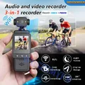 Mini telecamera WIFI 1080P portatile digitale 360 ° Videoregistratore ruotabile BodyCam Videocamera sportiva DV per visione notturna a infrarossi