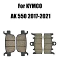 Pastiglie freno anteriori e posteriori per moto Dirt Bike per KYMCO AK 550 AK550 2017 2018 2019 2020 2021 550cc Parti universali