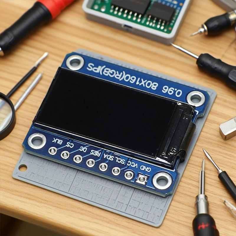 0,96 Zoll IPS Display OLED Modul für 80*160 65K Bunte RGB TFT LCD Board ST7735 ST7735 DIY Image