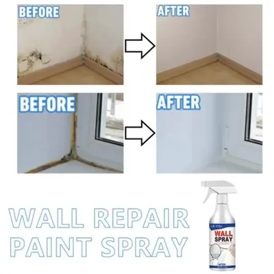 120ml Spray Paint for Wall Cover Spray Paint Harmless White Paint No Color Difference Safe Home Improvement