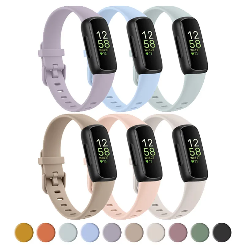 Silikon-TPU-Armband für Fitbit Inspire 3, verstellbares Armband für Fitbit Inspire 3 Band, Sportarmband-Ersatz Image
