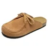Sommer Outdoor Retro Frauen Hausschuhe Dicken Boden 2023 Neue Marke Lace-Up Mode Sexy Weibliche Sandalen Große Größe 36-43 Damen Schuhe
