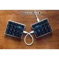 Tastiera ortolineare P40 Tastiera meccanica RGB cablata personalizzata 40 tasti VIA/VIAL QMK Kit tastiera ergonomica in alluminio Teclado Gamer