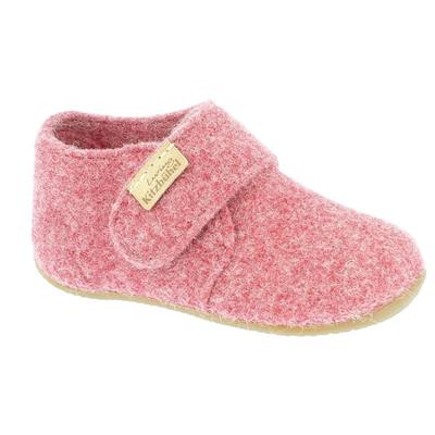 Living Kitzbühel - Babyklettschuh Filz - Hüttenschuhe 24 | EU 24 rosa Image