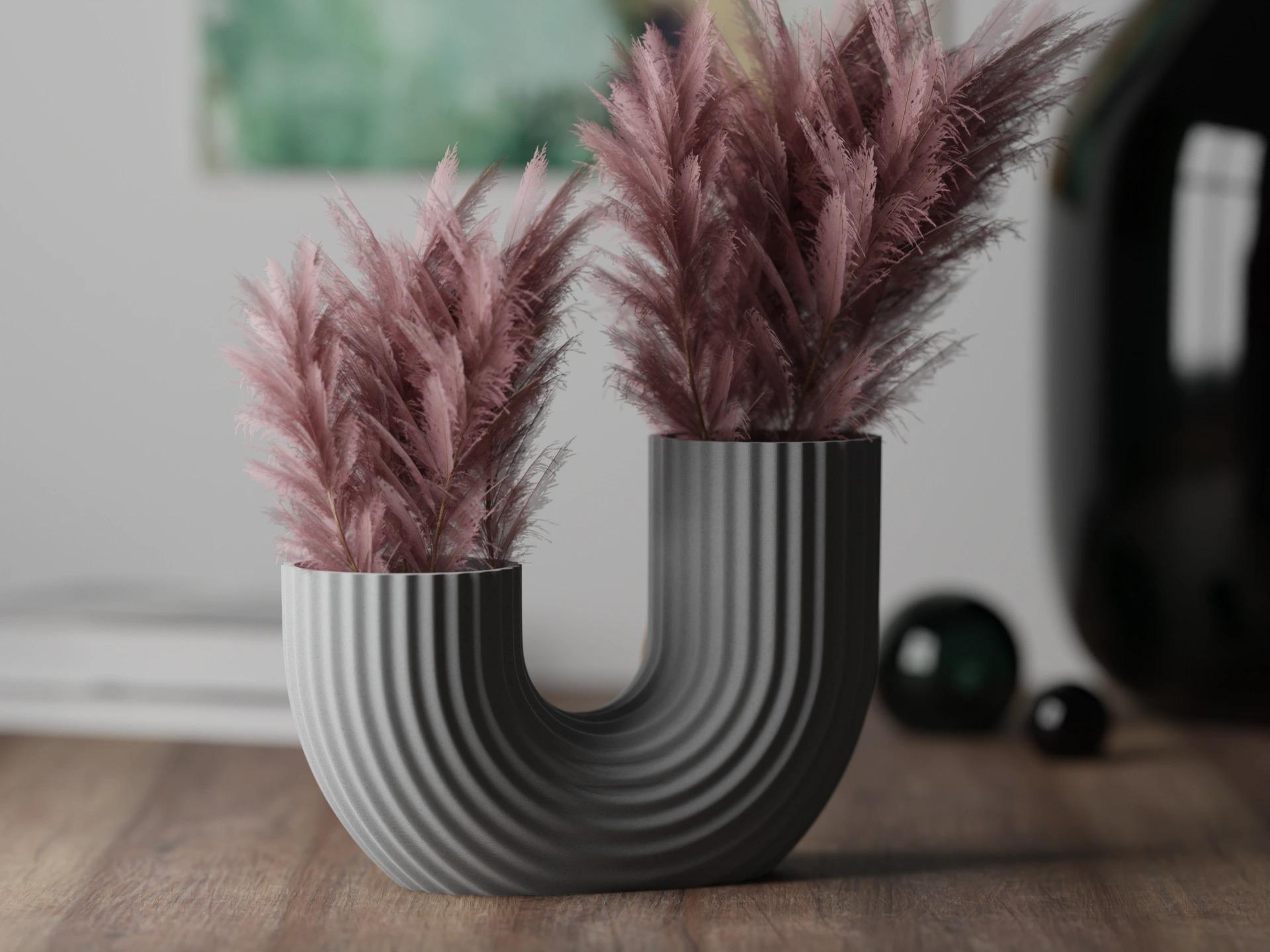 Vaso design, vaso doppio, vaso moderno, vaso per fiori, vaso per fiori secchi, vaso minimal, vaso per interni, vaso per la casa