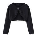 XFYSSS Casual Fashion Girls Cute Solid Color Thin Cut Breathable Long Sleeved Single Buckle Cardigan Coat Girl Knitting Cotton Coat