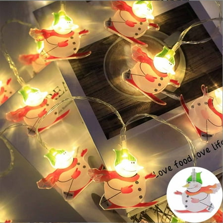 Christmas Outdoor String Lights Led Christmas Tree String Lights Outdoor Led Christmas Light Christmas Double Sided Christmas Tree Lights String Battery Decorative Lights String Christmas Tree Lights