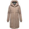 Wintermantel NAVAHOO "Domingaa 14", Damen, Gr. S (36), grau (taupe), Obermaterial: 100% Polyester, Futter 1: 95% Polyester, 5% Elasthan, Futter 2: 100% Polyester, Wattierung: 100% Polyester, Ärmelfutter: 100% Polyester, feminin, figurumspielend...