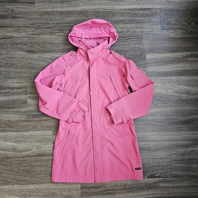 Athleta Jackets & Coats | Athleta Pink Trench Coat | Color: Pink | Size: S
