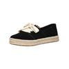 Espadrille TOMS "TOMS Halbschuhe Leder", Damen, Gr. 39, schwarz, Leder, casual, Schuhe