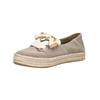 Espadrille TOMS "TOMS Halbschuhe Leder", Damen, Gr. 40, beige, Leder, casual, Schuhe