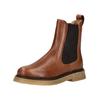 Stiefelette PAVEMENT "Pavement Stiefelette Leder/Textil", Damen, Gr. 37, braun (tan), Leder, Textil, casual, Schuhe