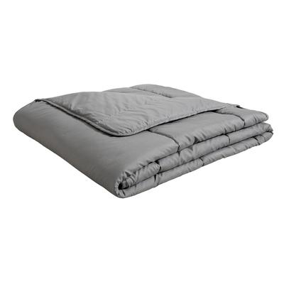 Microfaserbettdecke OTTO HOME "Claara,Bettdecke 135x200 cm, 155x220 cm, 200x200 cm", grau, B:135cm L:200cm, Bezug: 100% Polyester. Füllung: 100% Polyester, Bettdecken, Bettdecken in grau, Sommer, Winter, 4 Jahreszeiten, Decke Image