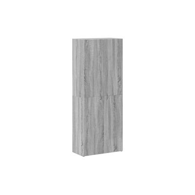 vidaXL Aktenschrank Grau Sonoma 60x32x153 cm Holzwerkstoff Image