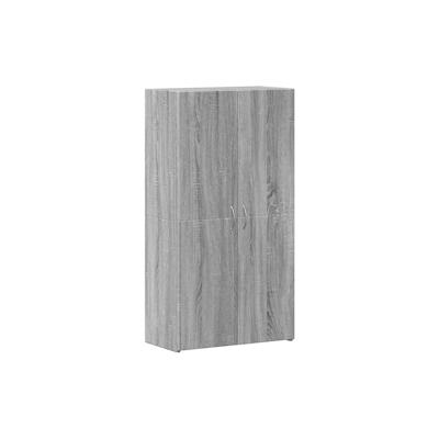 vidaXL Aktenschrank Grau Sonoma 60x32x115 cm Holzwerkstoff Image