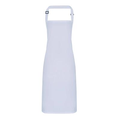 Premier - Herren/Damen Unisex Schürze, mit Latz (Weiß) Image