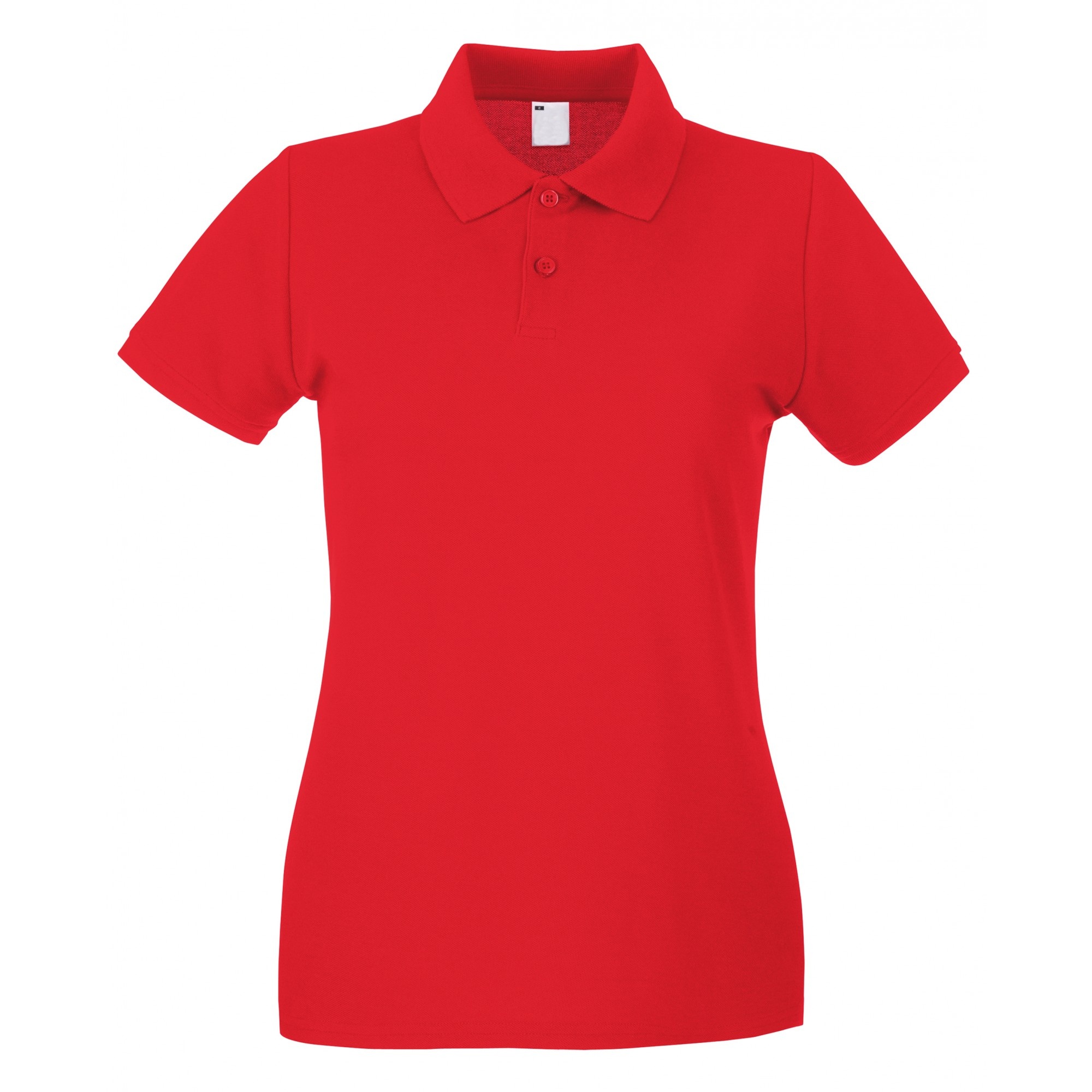 Fruit of the Loom - Poloshirt für Damen kurzärmlig (Signalrot) Image