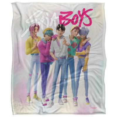 K-Pop Demon Hunters - Überwurf, Fleece, Supersoft (Bunt) Image