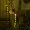 Les lumières solaires extérieures de 1.2v allument automatiquement les lampes de jardin de charge automatique de jardin portative pour la décoration extérieure de jardin