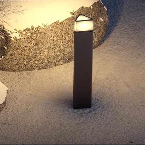 Luci da giardino per esterni IP55, moderne luci da giardino a LED impermeabili, lampade da giardino per esterni, lampade da pavimento per esterni, per giardini, terrazze, portici, vialetti, applique