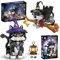 Magic Cat Dog Modello Building Blocks MOC Animali Animali Animali Mattoni Idee giocattolo Kit di raccolta di ornamenti creativi Regalo di Halloween Kid Aldult