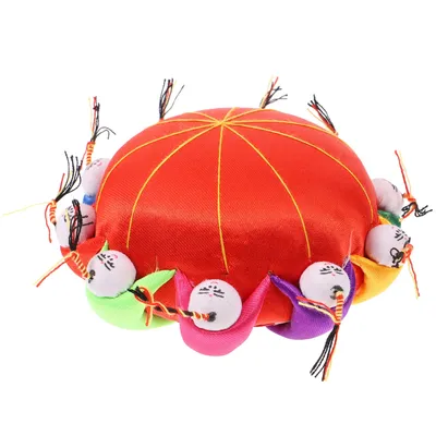 Needle Insert Fabric Ornament Pin Cushion Quilting Accessory Accessories Sewing Holder Cushions for Cotton Supply Pincushion