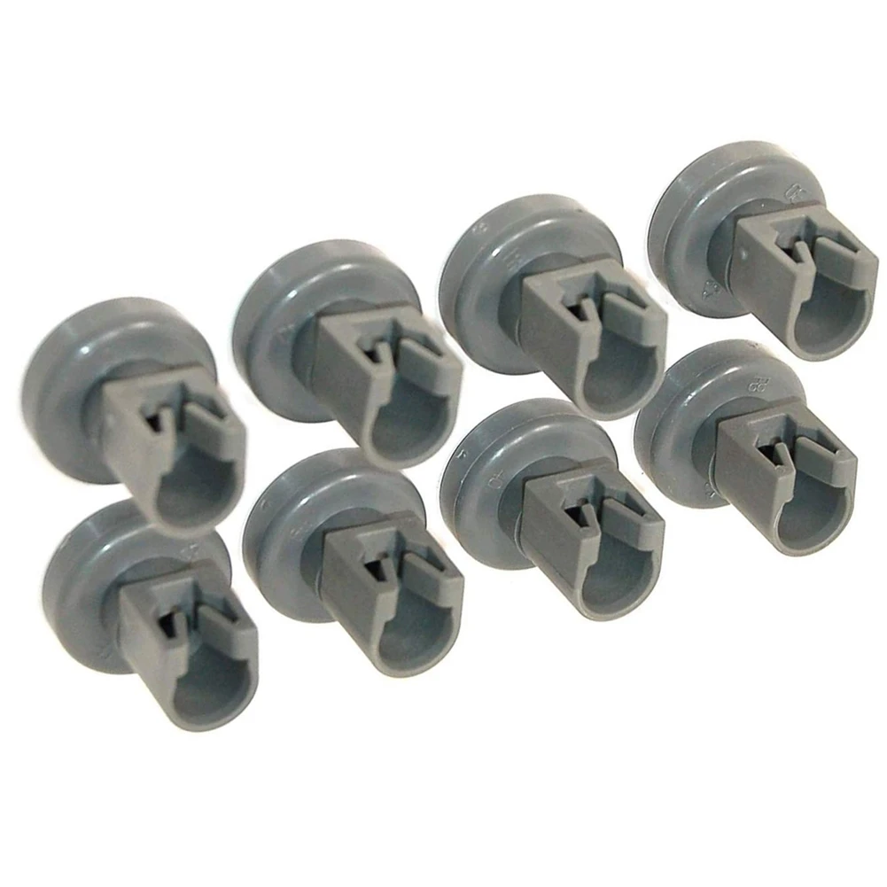 8 Stück Geschirrs püler Korbrad für aeg favorit privileg zanussi Geschirrs püler Kits Zubehör Image