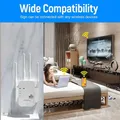NUOVO Ripetitore WiFi 1200Mbps Extender Wireless WiFi Booster 5G 2.4G Amplificatore di rete dual-band Segnale a lungo raggio Router WiFi Casa