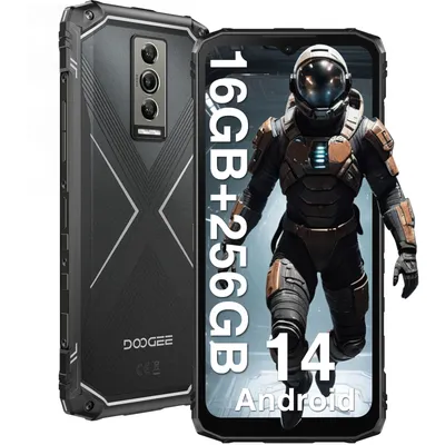 DOOGEE Blade10 Pro Rugged Phone 6.56" Display 30GB(6+24) 256GB 5150mAh Battery 50MP Main Camera NFC 10.7mm Ultra-thin Smartphone