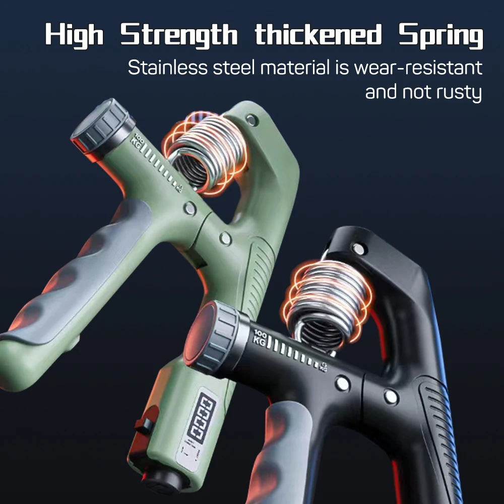 Grip Strength Trainer Sport Handstärker Verstellbarer Unterarmtrainer Unterarm Fingertrainer für den Muskelaufbau Image