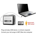 Convertitore di cassette USB Convertitore da cassetta a MP3 Lettore musicale portatile con qualità audio HiFi con auricolare