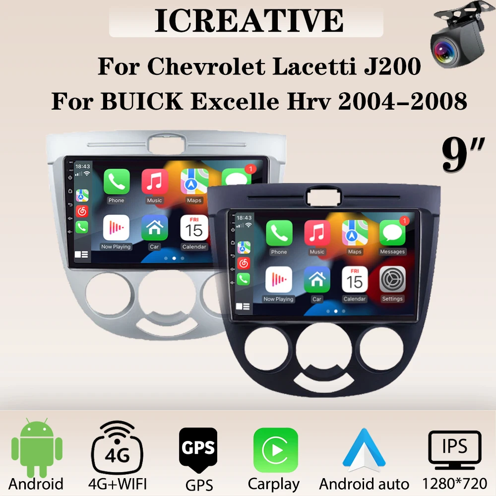 Autoradio für Chevrolet Lacetti J200 Buick Excelle HRV 2013-2017 Multimedia Carplay Player Android Hea dunit Autoradio Navigation Image