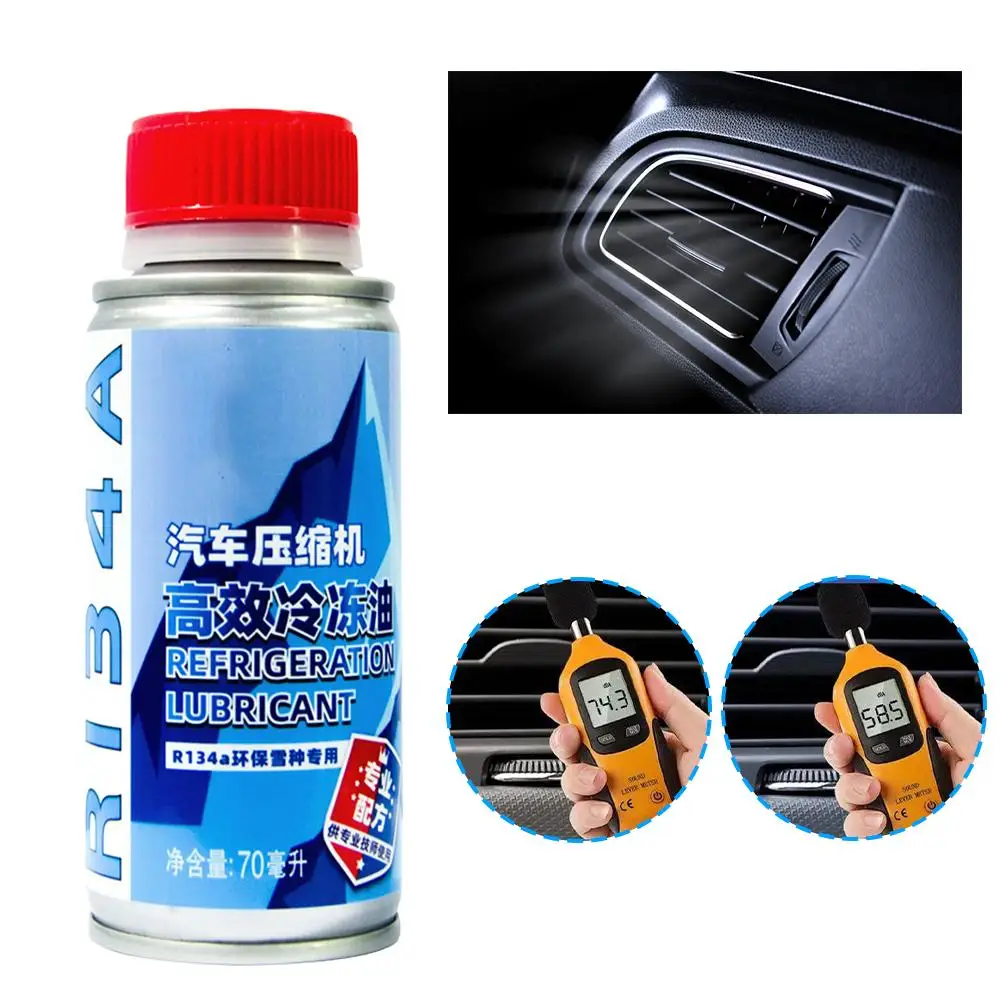 Auto-A/C-Kühlöl, Kompressor-Schmiermittel, Kühlöl, verschleißfeste Schmierung, reduziert Geräusche, schnelle Kühlung Image