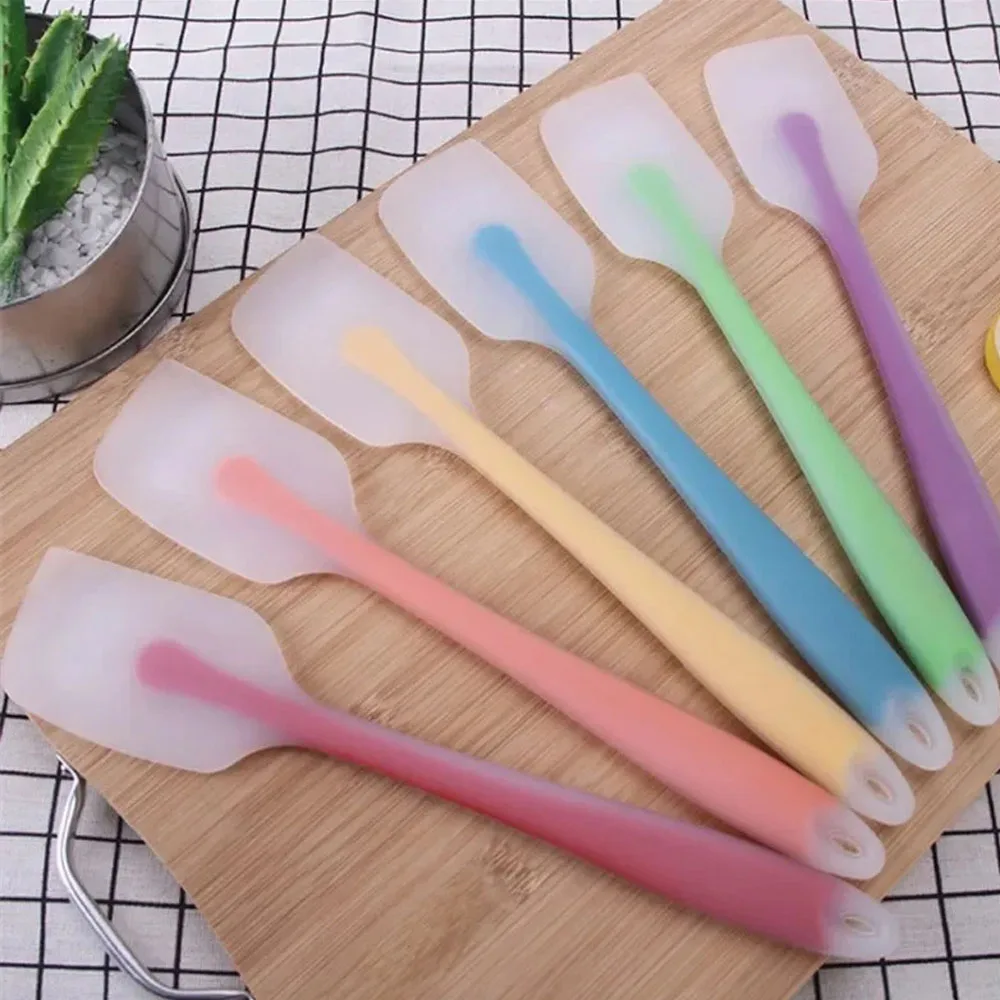 Küchenutensilien, hitzebeständig, für Gebäck, Mini-Backbar, Spachtel, Zubehör, Backgeschirr, durchscheinende Creme, Silikon-Werkzeuge Image