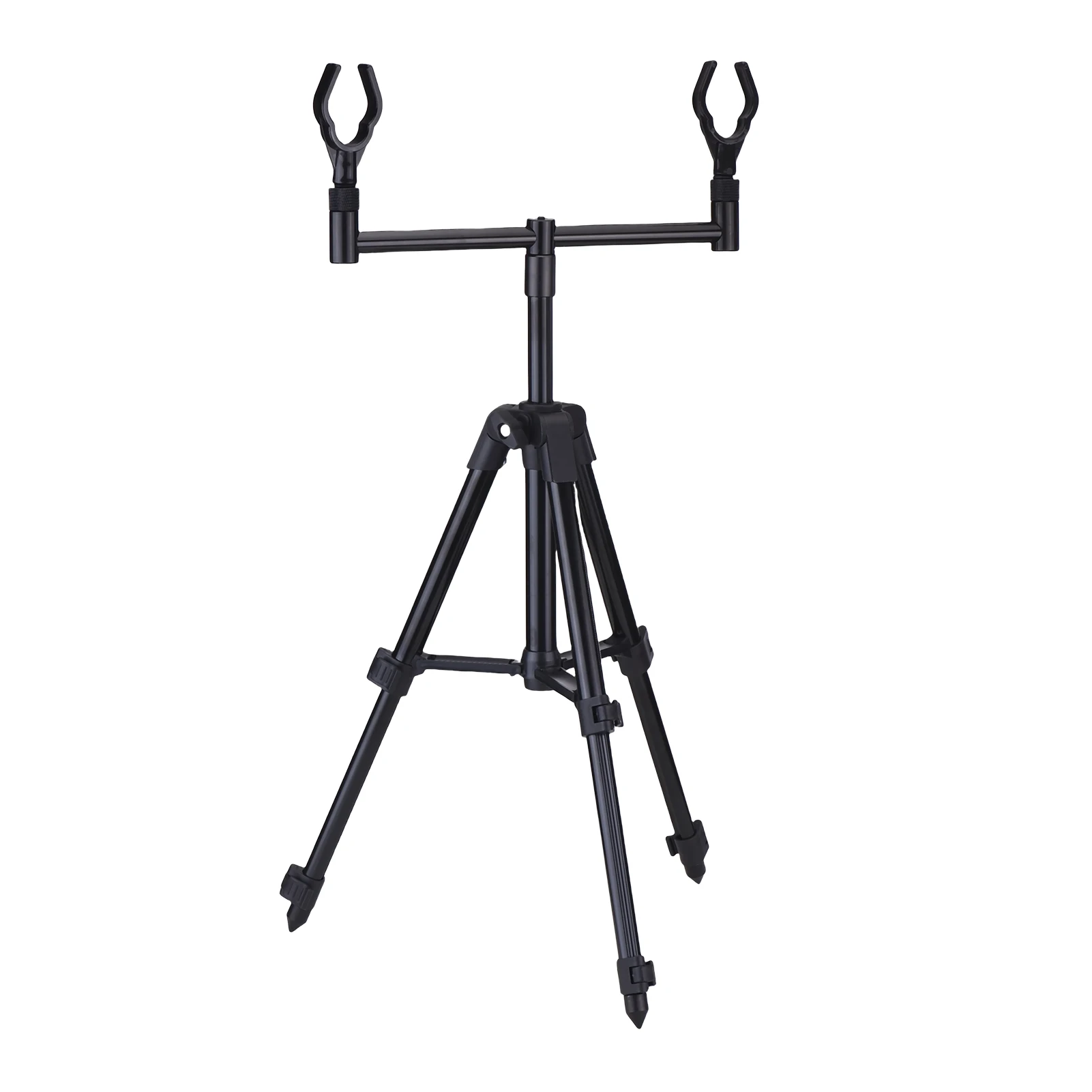 Höhe Angelruten Stativ Teleskop Aluminium Legierung Angelrute Halter Angelrute Stativ Image