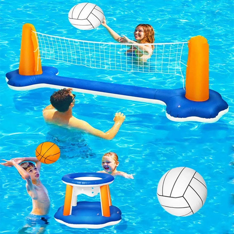 3M PVC Wasser Volleyball Ständer Basketball Unterhaltung Requisiten Outdoor Bad Zubehör für Erwachsene & Kinder Image