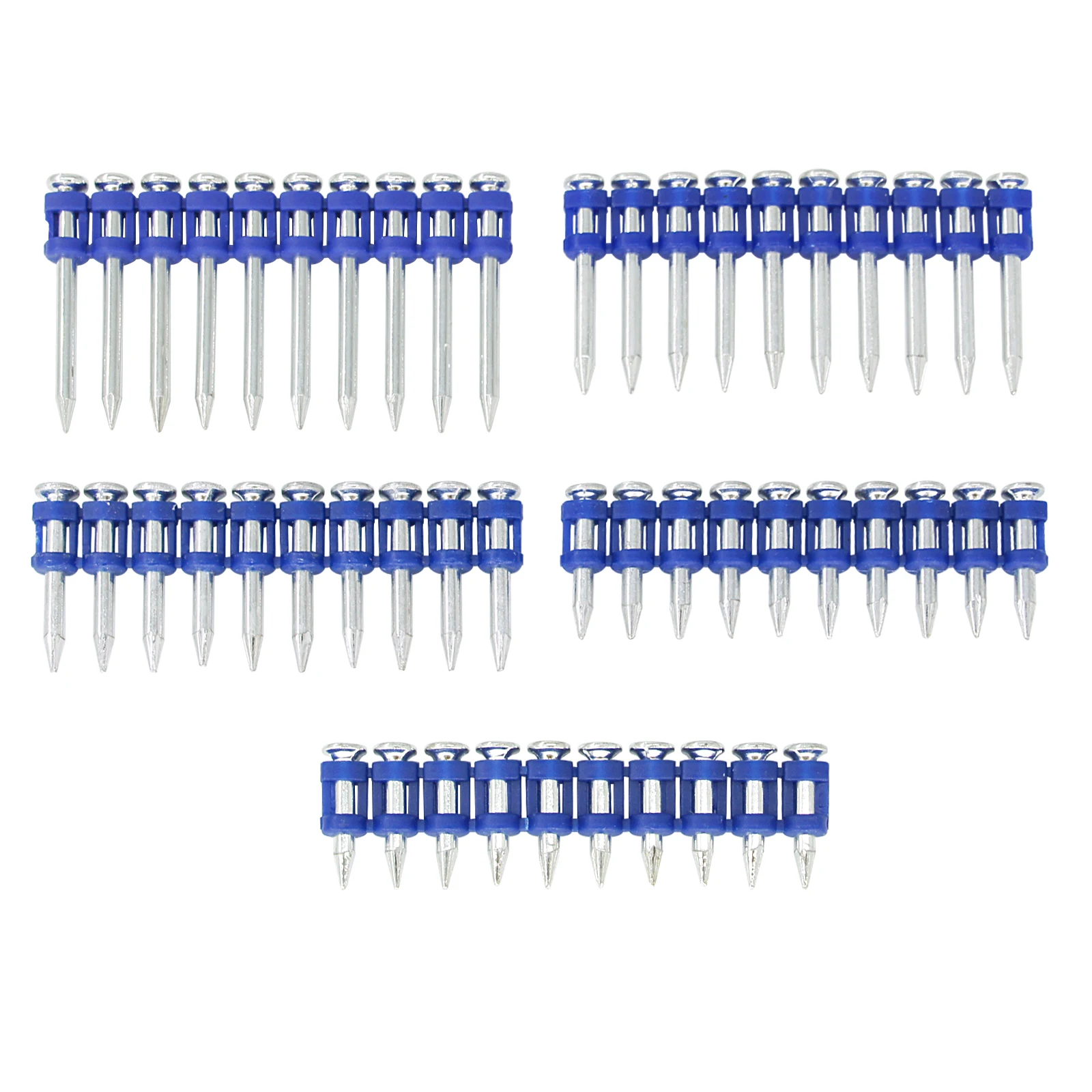 Gebogene Betonnägel 3/4''-1 1/2''(19-38mm), Nagel für Nagelpistole und Schlagnagelpistole, Nägel für Betonwände und Beton Image