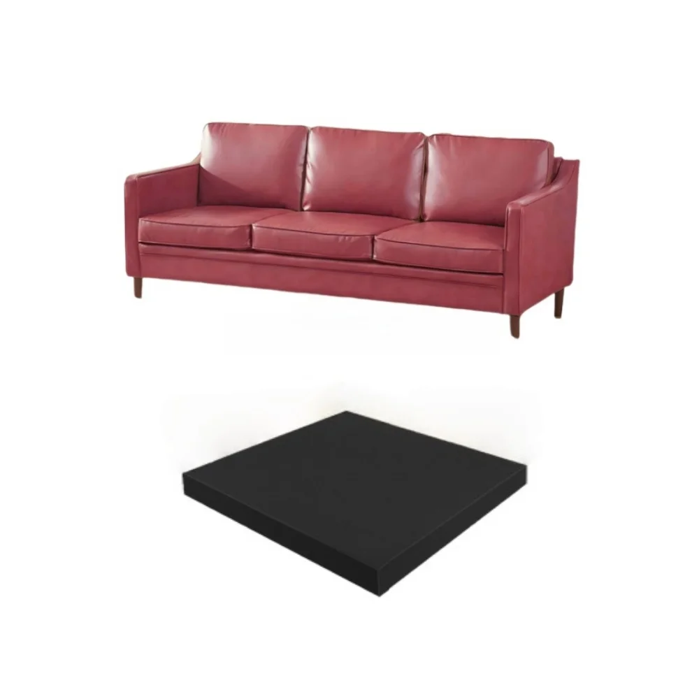 1 Stück 56 x 56 cm Couch-Kissenstütze für schlaffes Sitz, quadratischer großer Einsatz, Sofakissen-Stützbrett für besseren Heben, Image