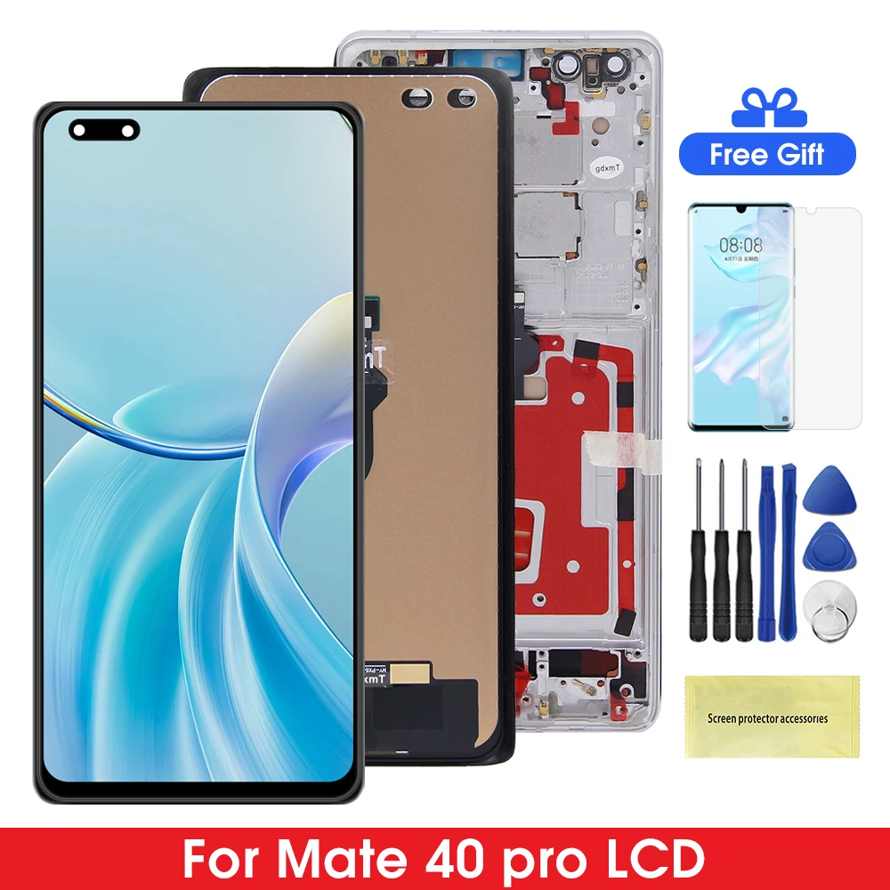 Für HUAWEI Mate 40 Pro NOH-NX9 AN00 AN01 LCD Display Touchscreen Digitizer Montage Ersatz LCD Teile Image