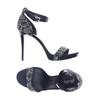 Michael Michael Kors Damen Sandale, Gr. 41, schwarz, Leder