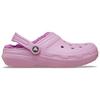 Crocs - Classic Lined Clog - Sandalen US M5/W7 | EU 37-38 rosa/lila